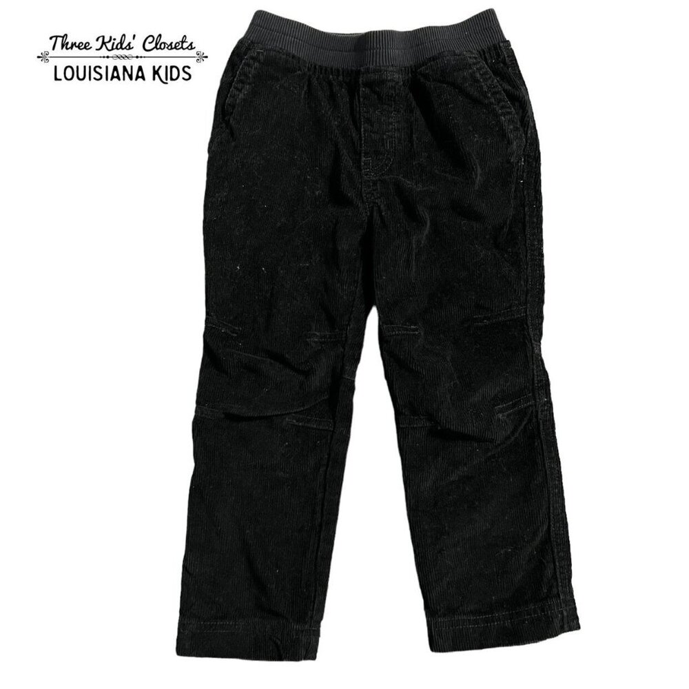 Tea Collection Sz 3 Black Corduroy Pants